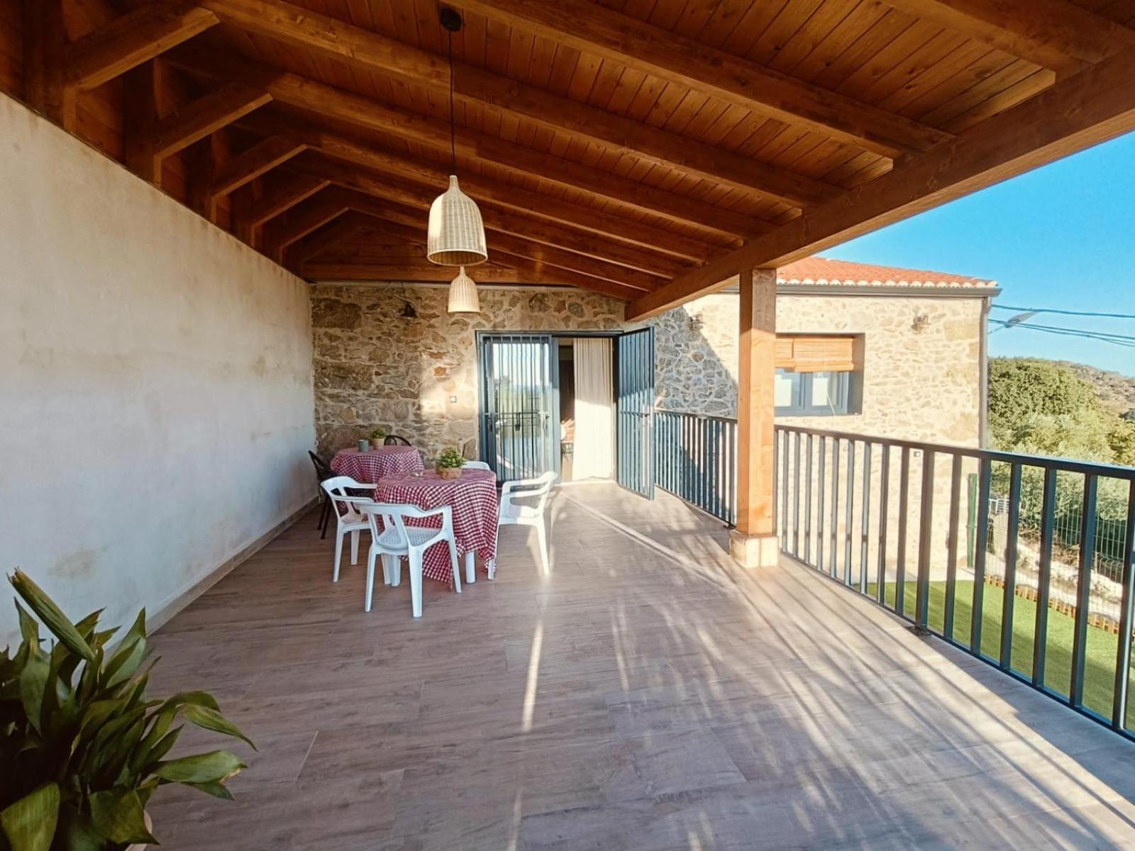 La Casa De Abajo Villa Arroyomolinos de la Vera Exteriör bild